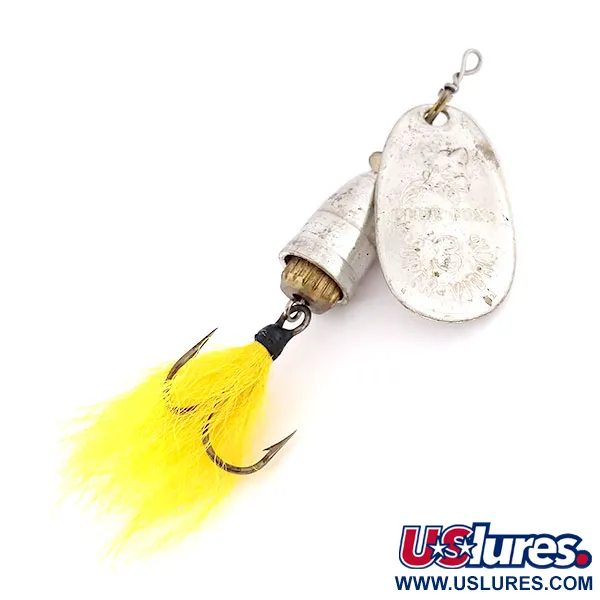 Blue Fox Super Vibrax 3 Foxtail, срібло, 8 г, блешня оберталка (вертушка) #10003