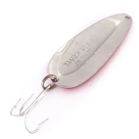Eppinger Dardevle Dardevlet, червоний/білий/нікель, 21 г, блесна коливалка (колебалка) #10009