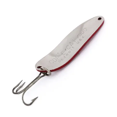 Eppinger Dardevle Cop-E-Cat 7300​, червоний/білий/нікель, 14 г, блесна коливалка (колебалка) #10056
