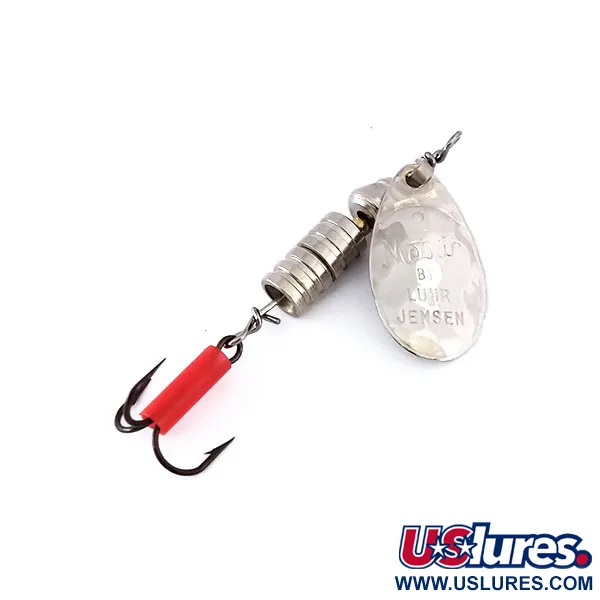  Luhr Jensen Metric, нікель, 5 г, блешня оберталка (вертушка) #10060