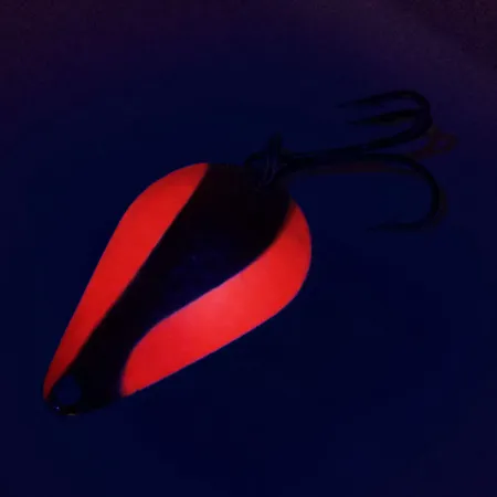 Acme Stee-Lee UV (світиться в ультрафіолеті), нікель/помаранчевий, 14 г, блесна коливалка (колебалка) #10371
