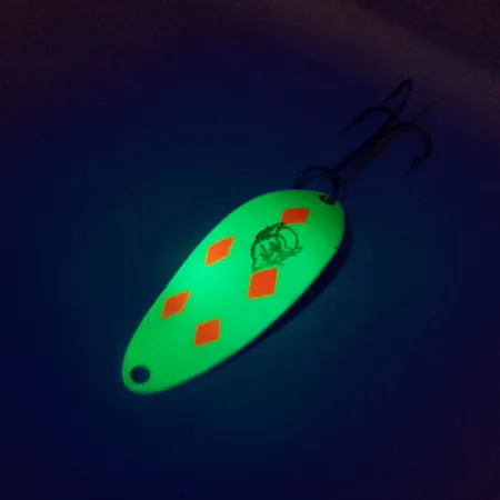 Eppinger Dardevle Devle-Dog 5300 UV (світиться в ультрафіолеті), 10 г, блесна коливалка (колебалка) #10084