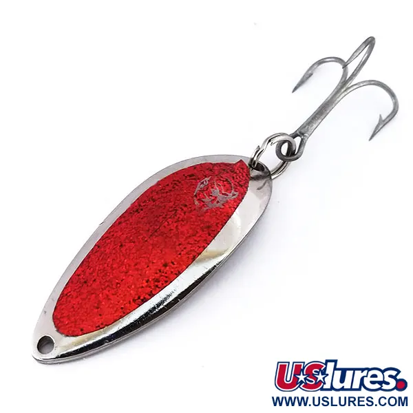 Eppinger Dardevle Devle-Dog, нікель/червоний, 18 г, блесна коливалка (колебалка) #10104