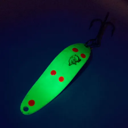 Eppinger Dardevle Cop-E-Cat 7300 UV (світиться в ультрафіолеті), жовтий/червоний/нікель, 10 г, блесна коливалка (колебалка) #10110