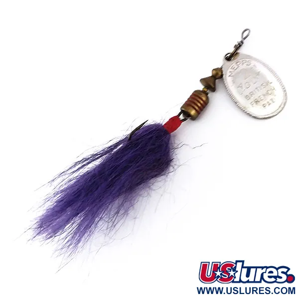  Mepps Aglia 2 dressed 1970-x років, срібло, 4,7 г, воблер #10130