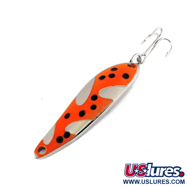 Acme Fiord Spoon, помаранчевий/нікель, 7 г, блесна коливалка (колебалка) #10156
