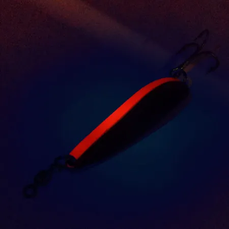 Luhr Jensen Krocodile DIE #4 UV (світиться в ультрафіолеті), золото/помаранчевий, 21 г, блесна коливалка (колебалка) #10159