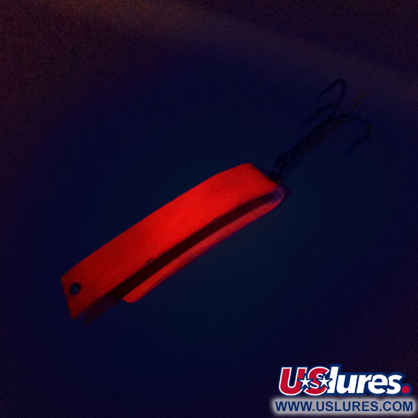 Luhr Jensen Super-Duper 509 UV (світиться в ультрафіолеті), червоний, 11 г, блесна коливалка (колебалка) #10160