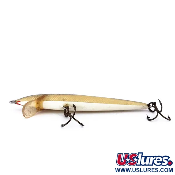Rapala Original Floater F9, G (Gold), 4 г, воблер #10171
