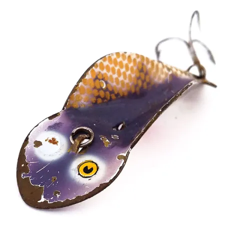 Buck Perry Spoonplug, коричневий/золото/червоний, 10 г, блесна коливалка (колебалка) #10200