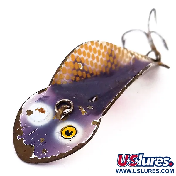 Buck Perry Spoonplug, коричневий/золото/червоний, 10 г, блесна коливалка (колебалка) #10200