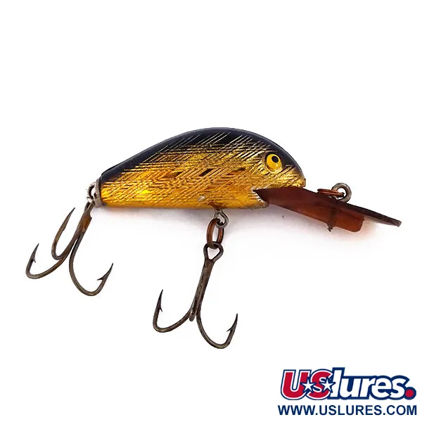 Bill Norman Little Scooper, золото, 7 г, воблер #10214