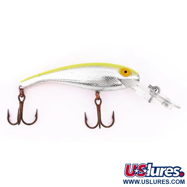  Cotton Cordell Wally Diver, срібло/шартрез, 7 г, воблер #10217