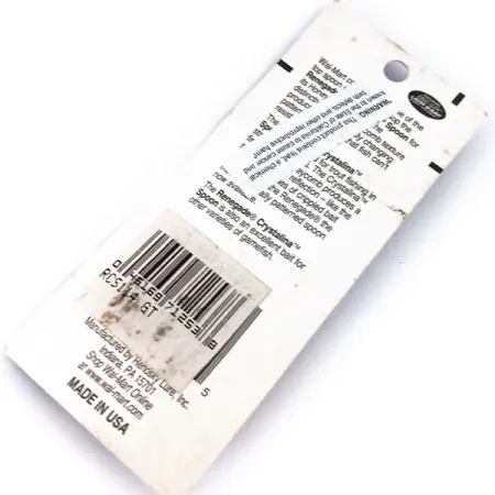 Renegade Crystalinа Spoon, Карбоване золото/помаранчевий, 11 г, блесна коливалка (колебалка) #10239