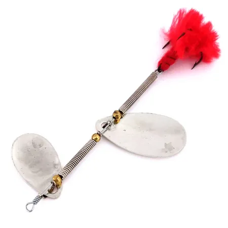 Panther Martin Simplex Tandem Con Mosca, срібло, 6 г, блешня оберталка (вертушка) #17519