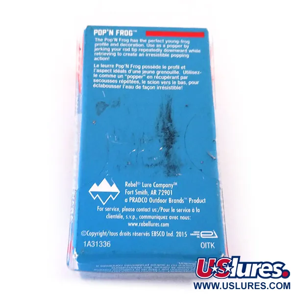 Rebel Pop'N Frog, 7 г, воблер #10286