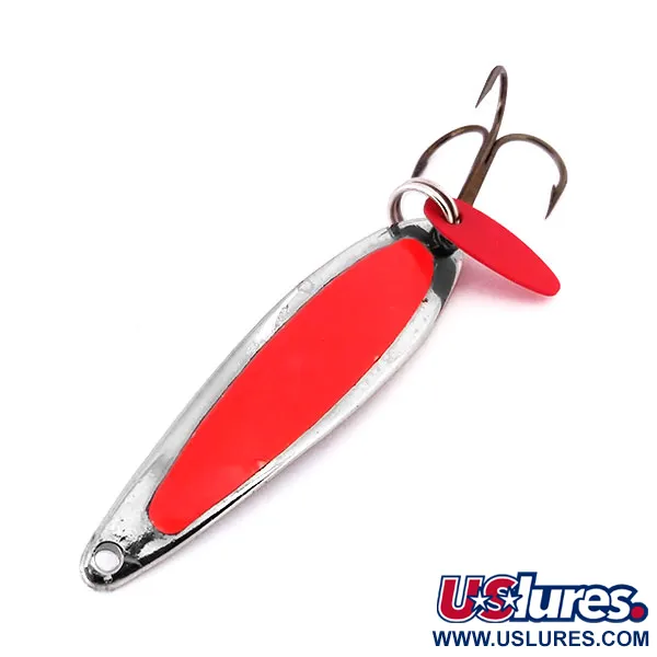  Bay de Noc Swedish Pimple 6, нікель/помаранчевий, 14 г, блесна коливалка (колебалка) #10291