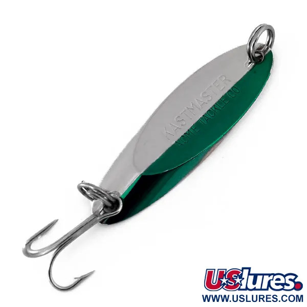 Acme Kastmaster, нікель/зелений, 7 г, блесна коливалка (колебалка) #10293