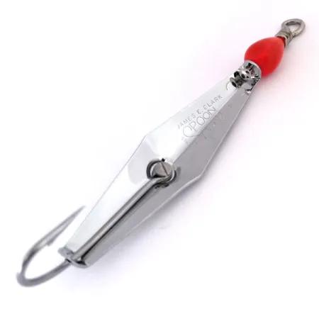 James E. Clark  Clark Spoon, нікель, 15 г, блесна коливалка (колебалка) #10295