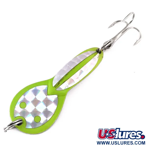 Acme Dazzler #2, Шартрез/нікель, 7 г, блесна коливалка (колебалка) #10300