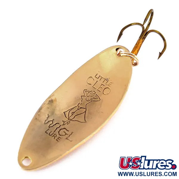Seneca Little Cleo (Hula Girl), золото, 14 г, блесна коливалка (колебалка) #10303
