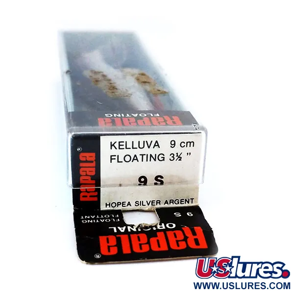 Rapala Original Floater F9, S (Silver), 4 г, воблер #10319