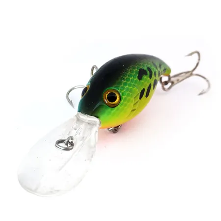 Bass Pro Shops XPS Lazer Eye Deep Diver., Fire Tiger, 12 г, воблер #10341