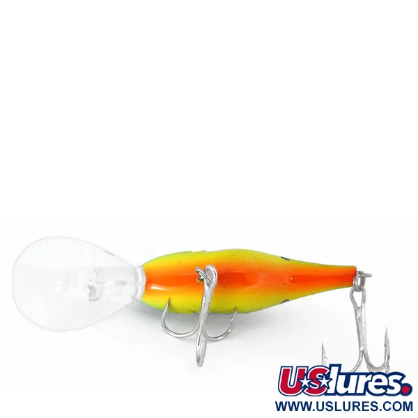  Bass Pro Shops XPS Lazer Eye Deep Diver., Fire Tiger, 12 г, воблер #10341