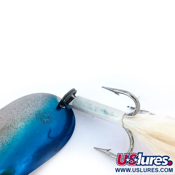  Panther Martin Sarda “Como” con Penna, нікель/синій, 18 г, блесна коливалка (колебалка) #10349