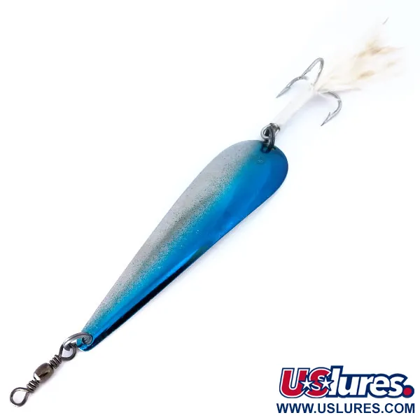  Panther Martin Sarda “Como” con Penna, нікель/синій, 18 г, блесна коливалка (колебалка) #10349