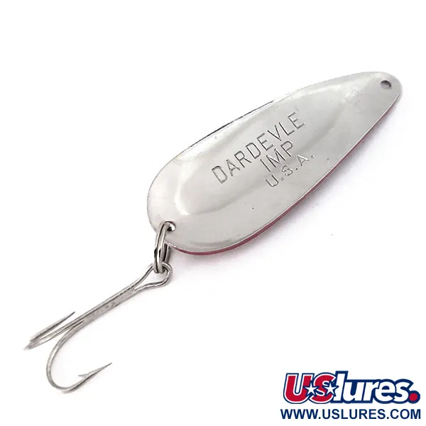 Eppinger Dardevle Imp, червоний/білий/нікель, 11 г, блесна коливалка (колебалка) #10362