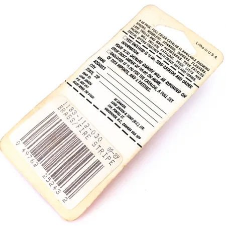 Luhr Jensen Mister J​, бронза/червоний, 2,5 г, блесна коливалка (колебалка) #10387