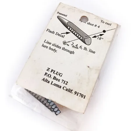 ZPlug Lures, золото, 2 г, воблер #10390
