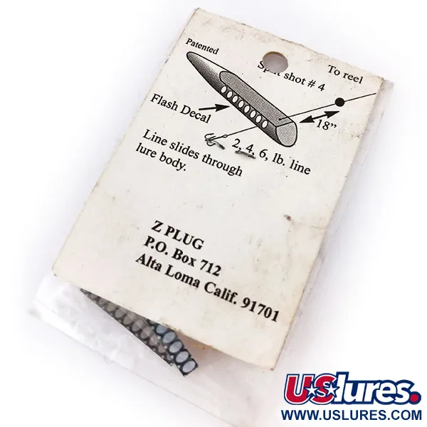 ZPlug Lures, золото, 2 г, воблер #10390