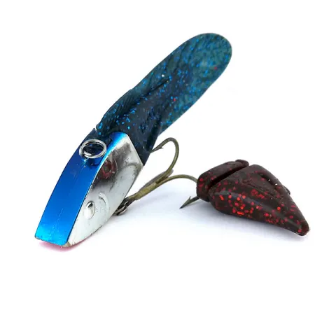 Berkley PowerBait Power Rattle, ратлін, срібло/червоний/синій, 14 г, воблер #10396