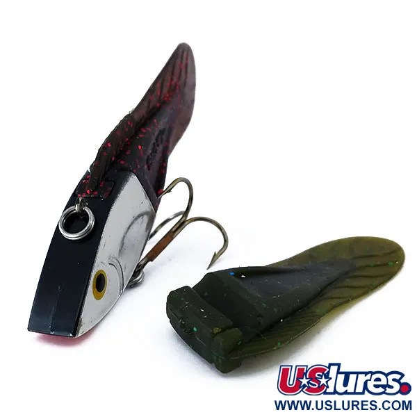 Berkley PowerBait Power Rattle, змінні хвости, срібло/червоний/зелений, 14 г, воблер #10399