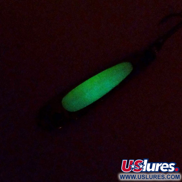 Hopkins Smoothie, пількер UV (світиться в ультрафіолеті та в темряві), зелений/рожевий/нікель, 11 г, блесна коливалка (колебалка) #10424