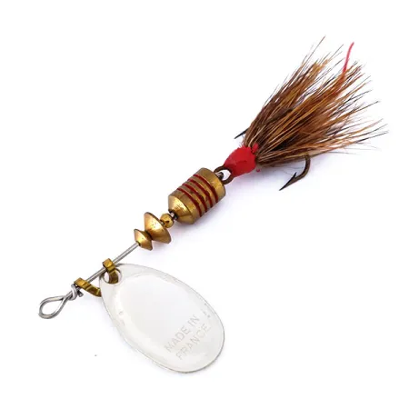 Mepps Aglia 1 Dressed, чорний/білий, 3,5 г, блешня оберталка (вертушка) #10433