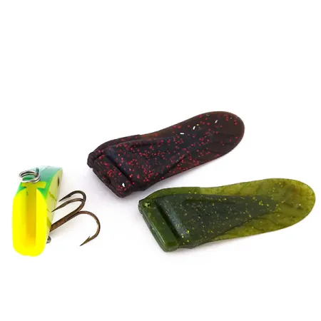 Berkley PowerBait Power Rattle, змінні хвости, Шартрез/зелений/червоний, 14 г, воблер #10454