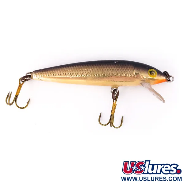 Rapala Husky Jerk 7, G (Gold), 7 г, воблер #10485