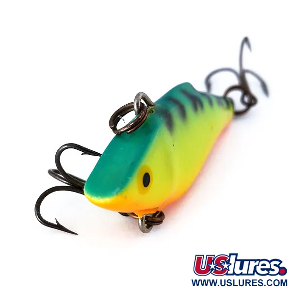 Rapala Rattl'n Rap UV (світиться в ультрафіолеті), Fire Tiger, 6 г, воблер #10537