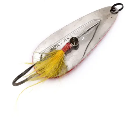 Tony Accetta Weed Doger, червоний/білий/нікель, 10 г, блесна коливалка (колебалка) #10607