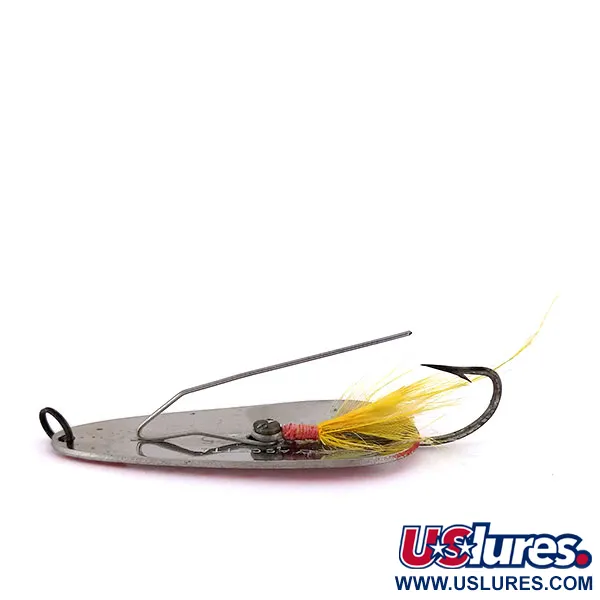  Tony Accetta Weed Doger, червоний/білий/нікель, 10 г, блесна коливалка (колебалка) #10607