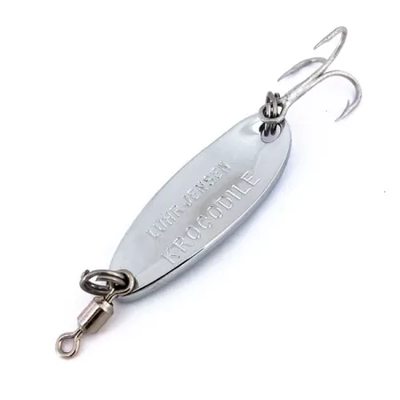 Luhr Jensen Krocodile, Хром, 7 г, блесна коливалка (колебалка) #15647