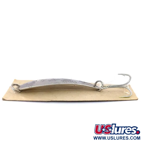  Hopkins Hammered Spoon, карбований нікель, 7 г, блесна коливалка (колебалка) #10618