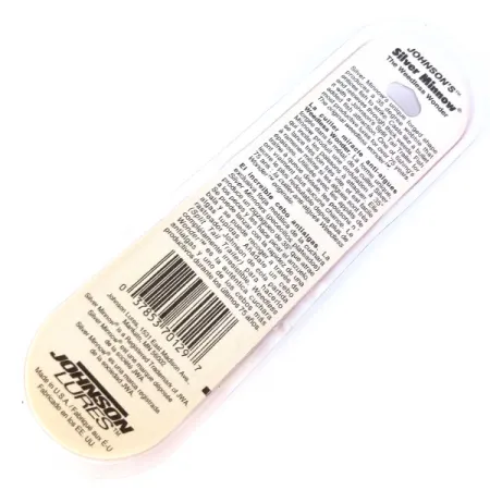 Незачіпляйка Johnson Silver Minnow, 7 г, блесна коливалка (колебалка) #20103