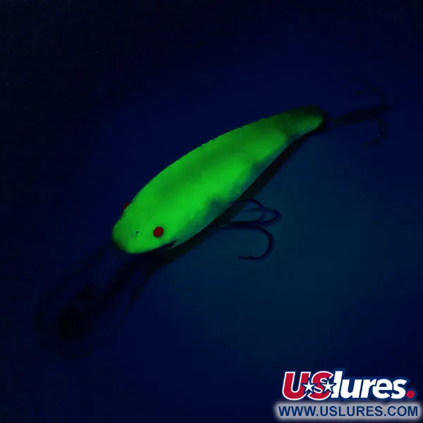  Cotton Cordell Wally Diver UV (світиться в ультрафіолеті), Шартрез, 7 г, воблер #10647