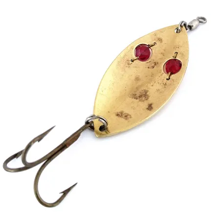 Gibbs Ruby Eye Wiggler 3, латунь/червоний, 25 г, блесна коливалка (колебалка) #10693