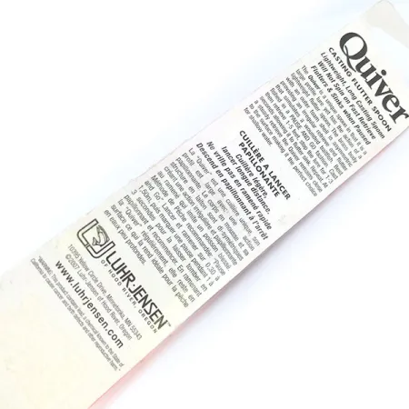 Luhr Jensen Quiver, Fire Tiger, 39 г, блесна коливалка (колебалка) #10694