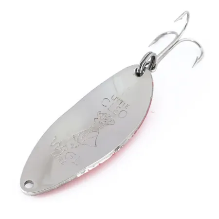 Seneca Little Cleo (Hula Girl), нікель/червоний, 18 г, блесна коливалка (колебалка) #10706